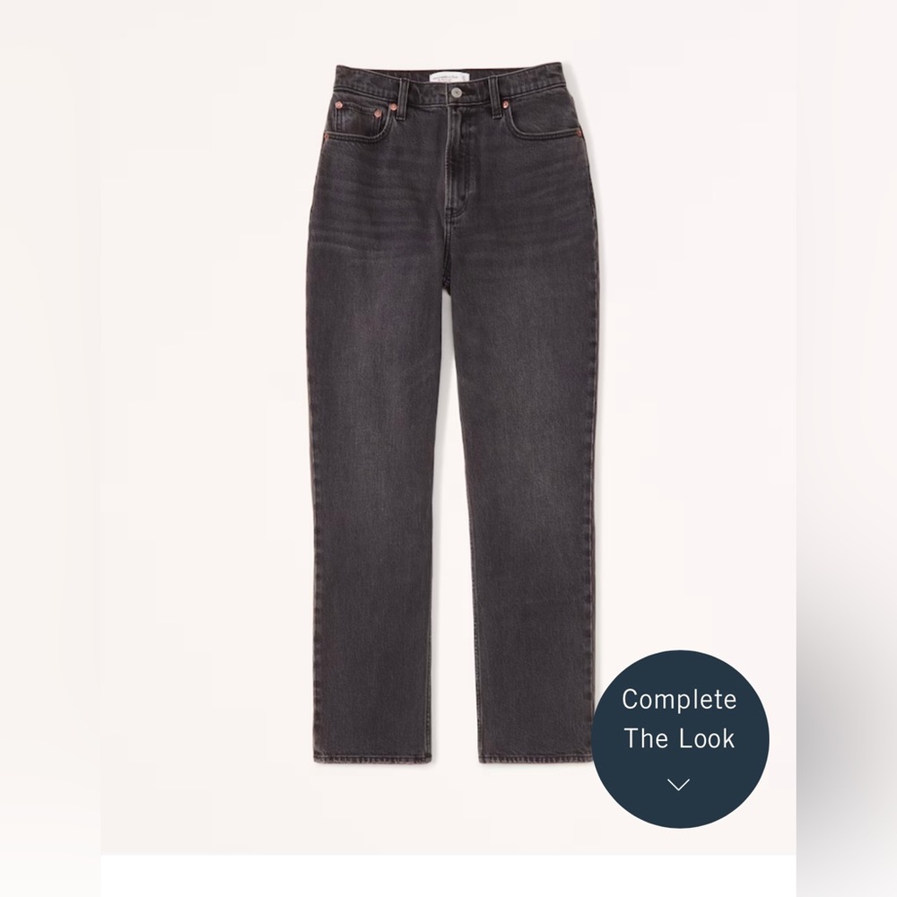 Abercrombie & Fitch | The 90’s Straight Ultra High Rise Curve Love